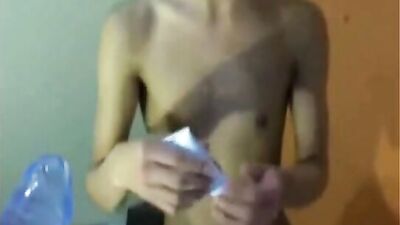 Young and Wild - Boy Rides Dildo and Cums!