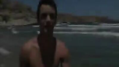 Gay Porn Beach Boys: Action on the Sandy Shores (190 characters)