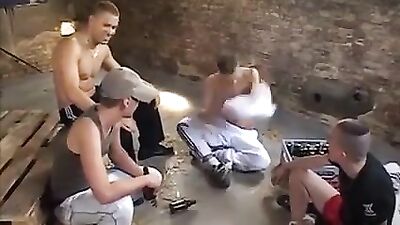 Spin The Bottle Gang-Bang: An Initiation Groups Sexual Adventure!