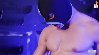 Gay Porn Cutie Meets Muscle Stud in Hot Bareback Fuck Tube