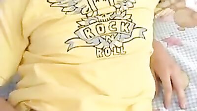 Young & Hairy Solo Boy Cums in the Shower!