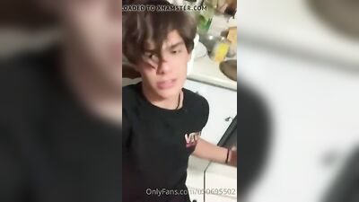 Breakfast Cock Play: Pajama Boys in Action!