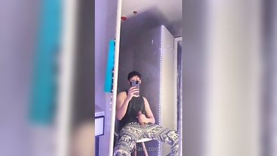 Asian Twink Muscle Flexing and His Huge Dick Exposed - Gay Porn Video