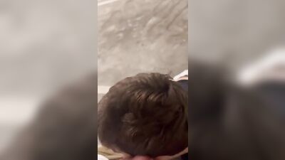 Joey gives head in public oral boys porn