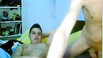 Cutie twink couple gets fucked hard on the localamateursxtube dot com!