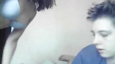 Blonde Dudes Steamy Gay Porn with Girlfriend!