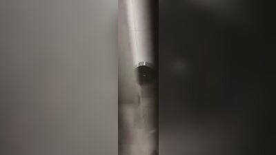 Twink Porn in Public Outside Spy Bros Restroom!