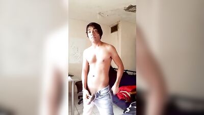 Hispanic Twink Jizzing Solo! - [ABX][084]