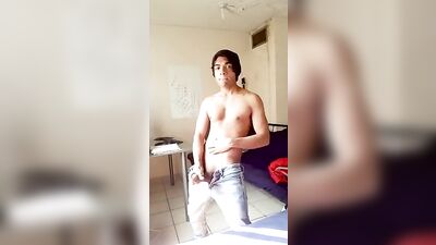 Hispanic Twink Jizzing Solo! - [ABX][084]