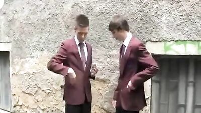 Gay Amateur After-School Fuck Fest!