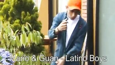 Gay Balcony Lucking Action - Explore the Steamy Passion Between Two Men!