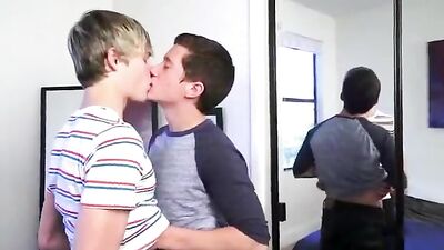Gay Sex Orgy: Hot Group Room Action in Sexy Bareback Handjob!