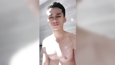 Big Cock Asian Amateurs: Look into my eyes while I wank