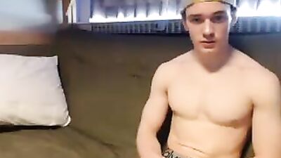 Cumming on Cam - Gay College Dudes Solo Web-Cam Show @ Gayboy.ca