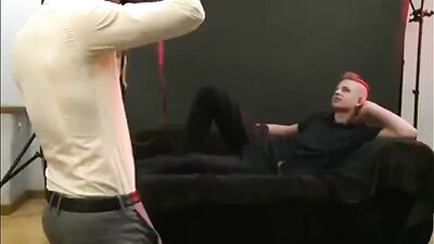 Photographer Flips with a Sexy Lad