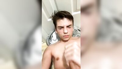 School Twink Cum Face Porn Record