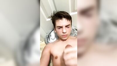 School Twink Cum Face Porn Record