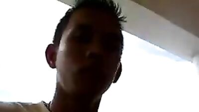 Cute thai boy jerks off his friend