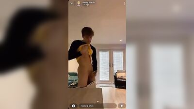 Benny Shanks in the shower boys porn