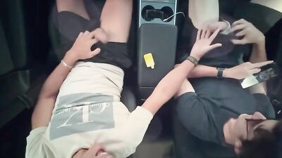Rubax Video - Blowjob in the car by Noah and Diego