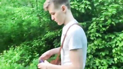 Help A Friend In The Woods Boys Porn