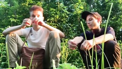 Help A Friend In The Woods Boys Porn