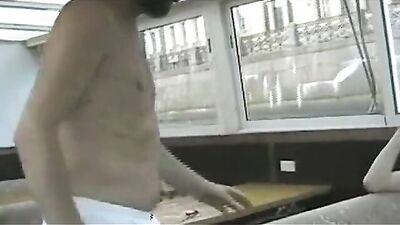 Older Guy Barebacking Twink Employee