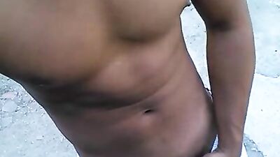 Hot latino shows off fat cock