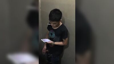 Spy at shool toilet II