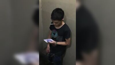 Spy at shool toilet II