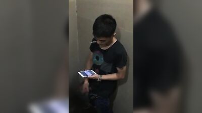 Spy at shool toilet II