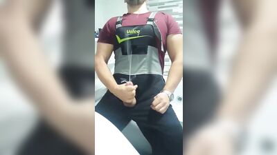 Handsome Lad Serves Up A Loud Orgasm!