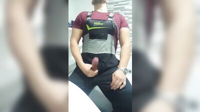 Handsome Lad Serves Up A Loud Orgasm!