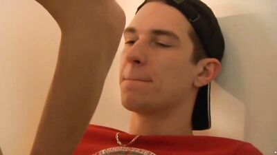 Bareback fun of three boys