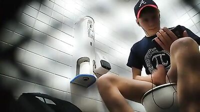 Blond boys porn spy cam toilet