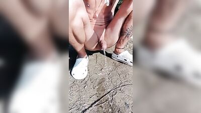 Pissing on the Ground no cum 312