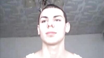 Cute straight cum twink