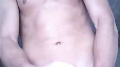 Cute straight cum twink