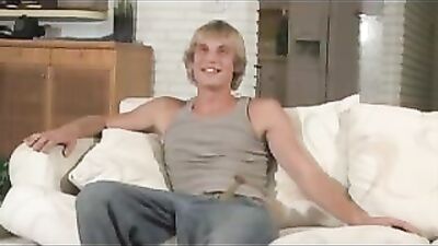 Beautiful blonde twink