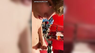 Rubax Video - cumming in my messy room