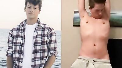 SWEET SIDE OF BEEF SHOWS HORSE COCK IN SHORTS