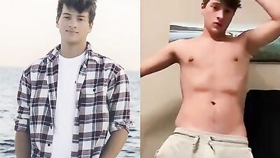 SWEET SIDE OF BEEF SHOWS HORSE COCK IN SHORTS