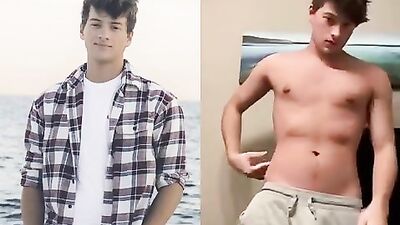 SWEET SIDE OF BEEF SHOWS HORSE COCK IN SHORTS