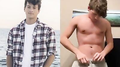 SWEET SIDE OF BEEF SHOWS HORSE COCK IN SHORTS