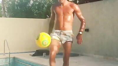 Soles 36 Soccer Ball Feet By The Pool Boys Porn