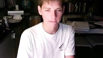 Young masturbating for the Webcam