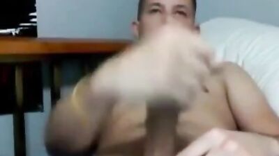 Boy Bed Spit And Cum