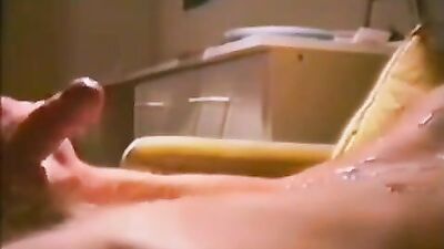 Big shots of cum splash gay porn