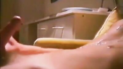 Big shots of cum splash gay porn