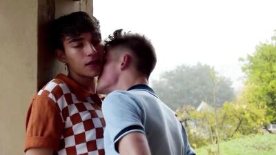 Lads in the Rain Twinks Gay Porn